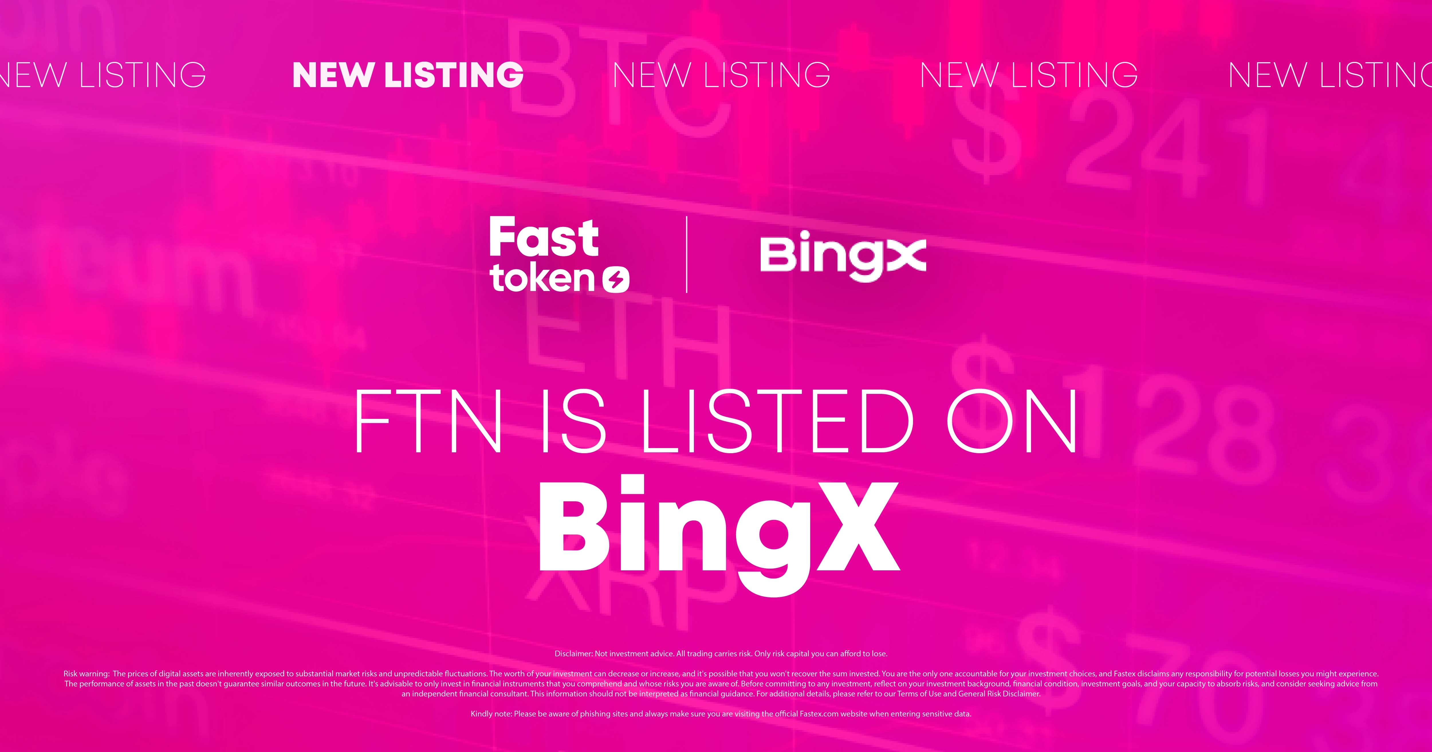 Fasttoken теперь доступен на BingX