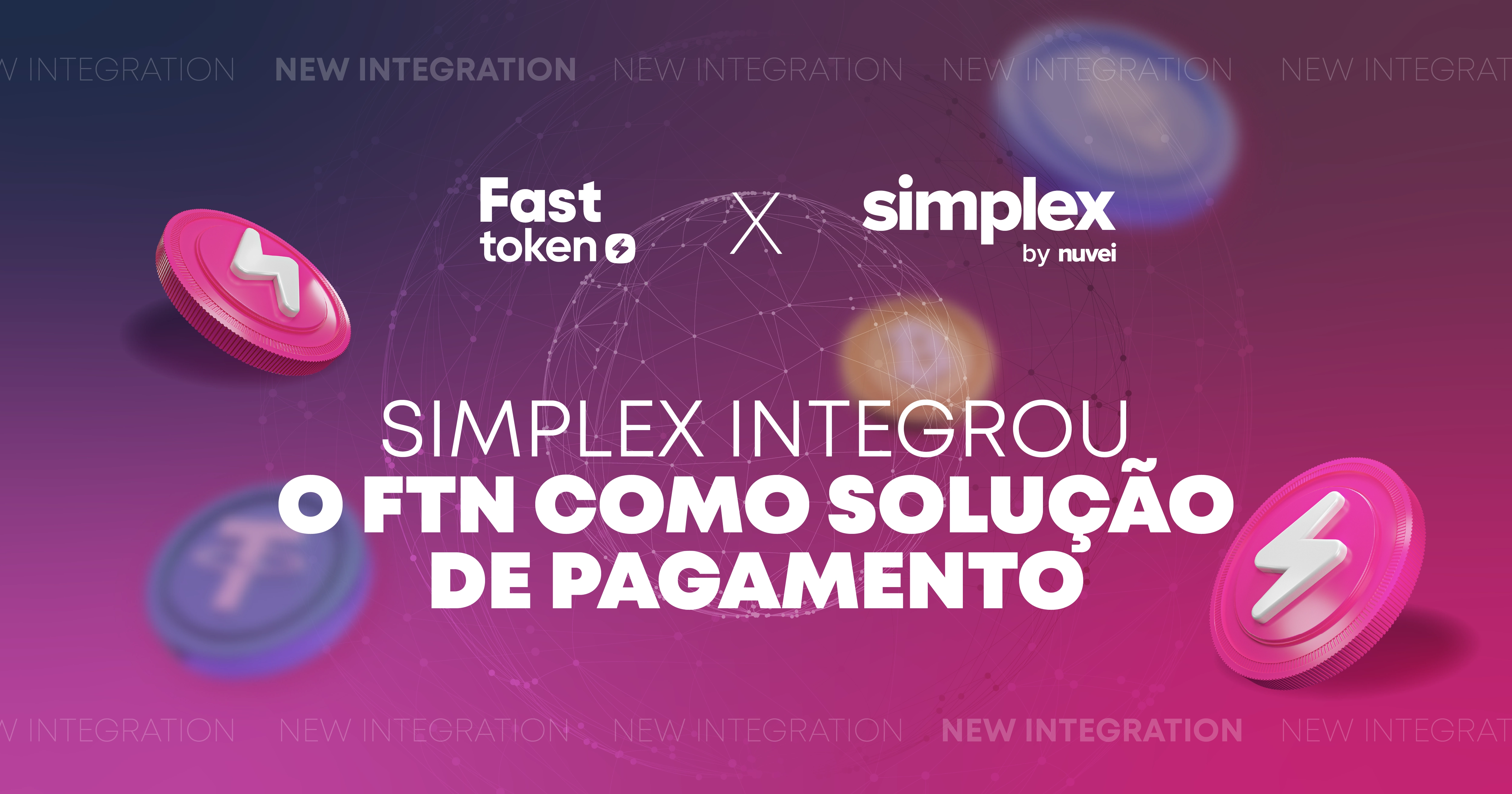 Simplex agora suporta Fasttoken (FTN) em Colaboração Expandida de Fastex 