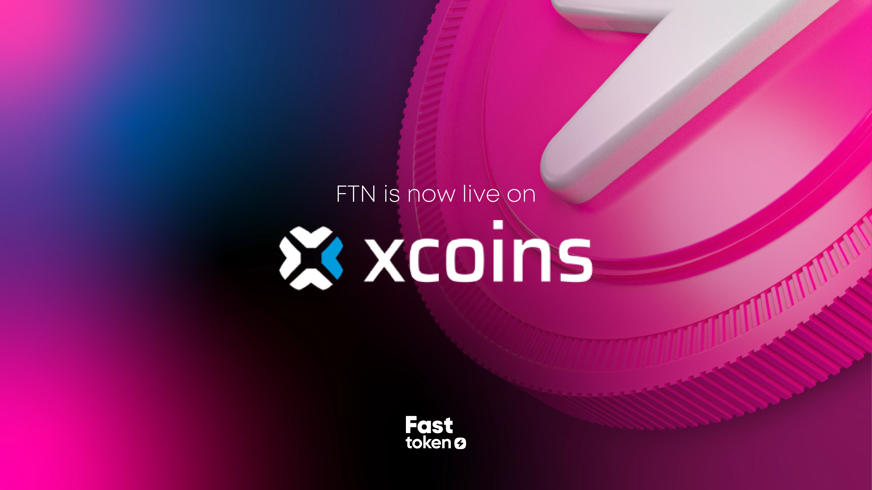 Fasttoken (FTN) Xcoins.com Entegre Edildi